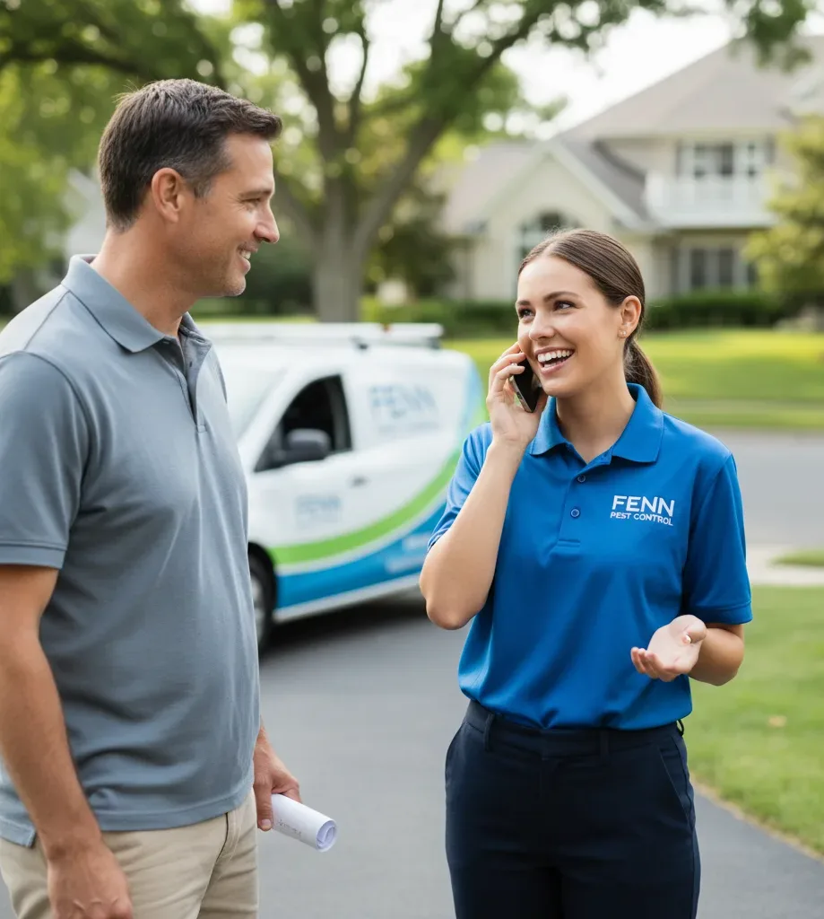 Fenn Pest Control customer support in Endicott